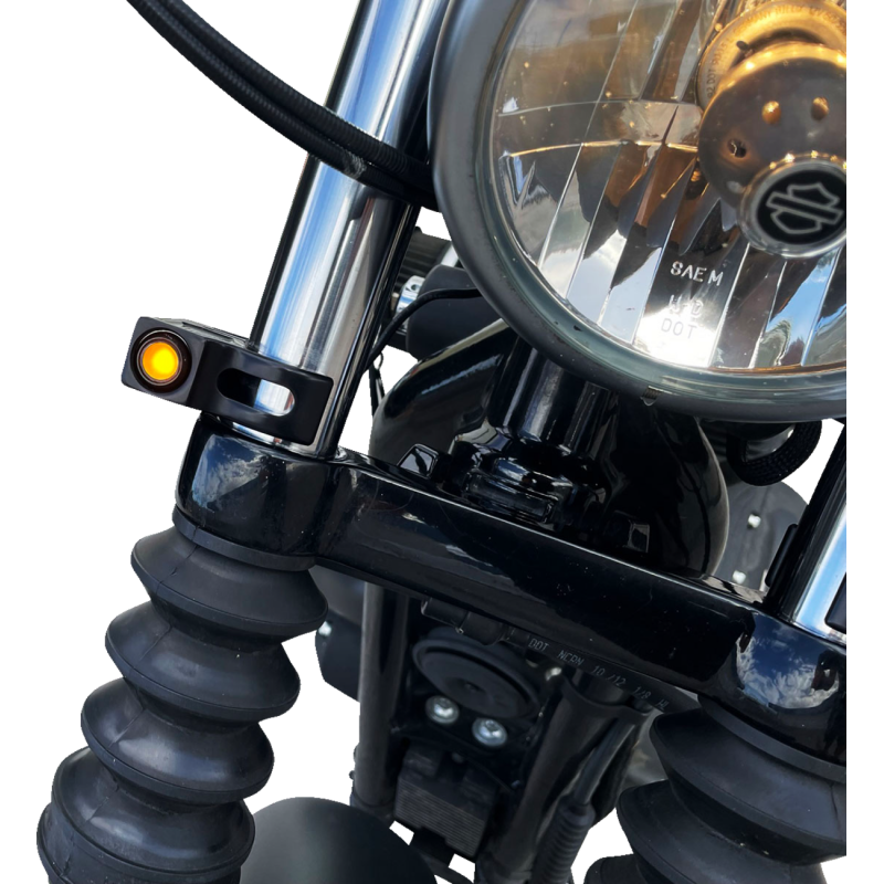 Joker Machine Rat Eye Fork-Mount Turn Signals