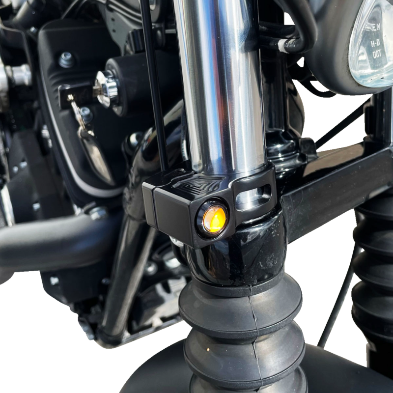 Joker Machine Rat Eye Fork-Mount Turn Signals