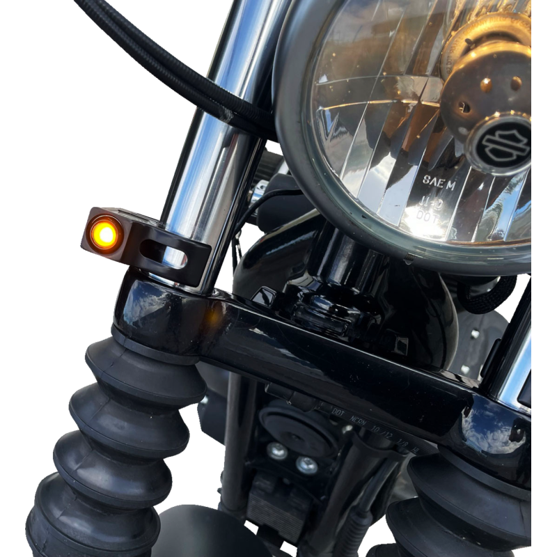 Joker Machine Rat Eye Fork-Mount Turn Signals