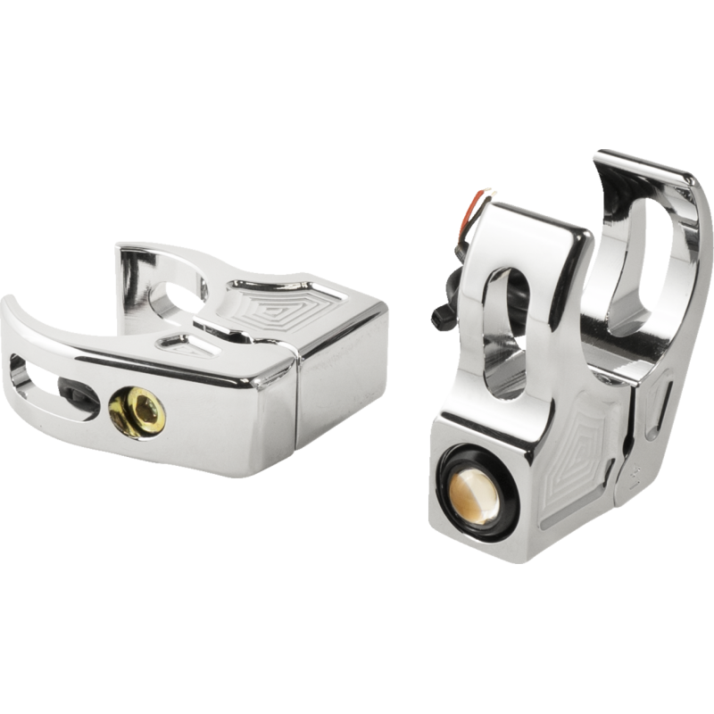 Rat Eye Fork-Mount 39mm Chrome