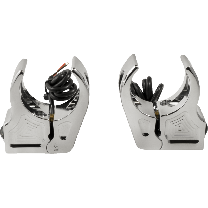 Rat Eye Fork-Mount 39mm Chrome