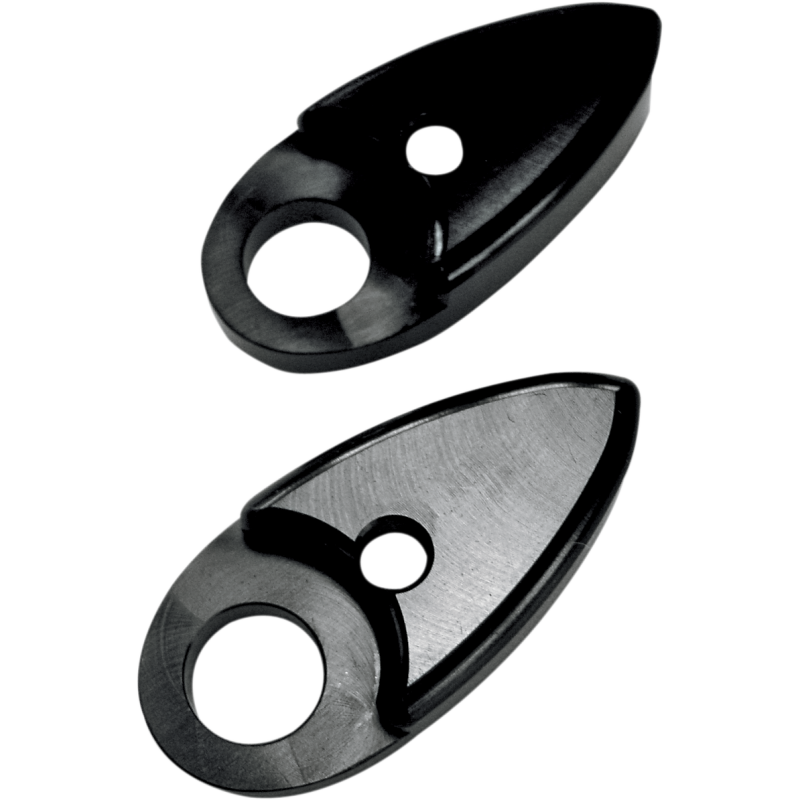 Adapter Plate for Side Rail-Mounting - For 02-10 Softail