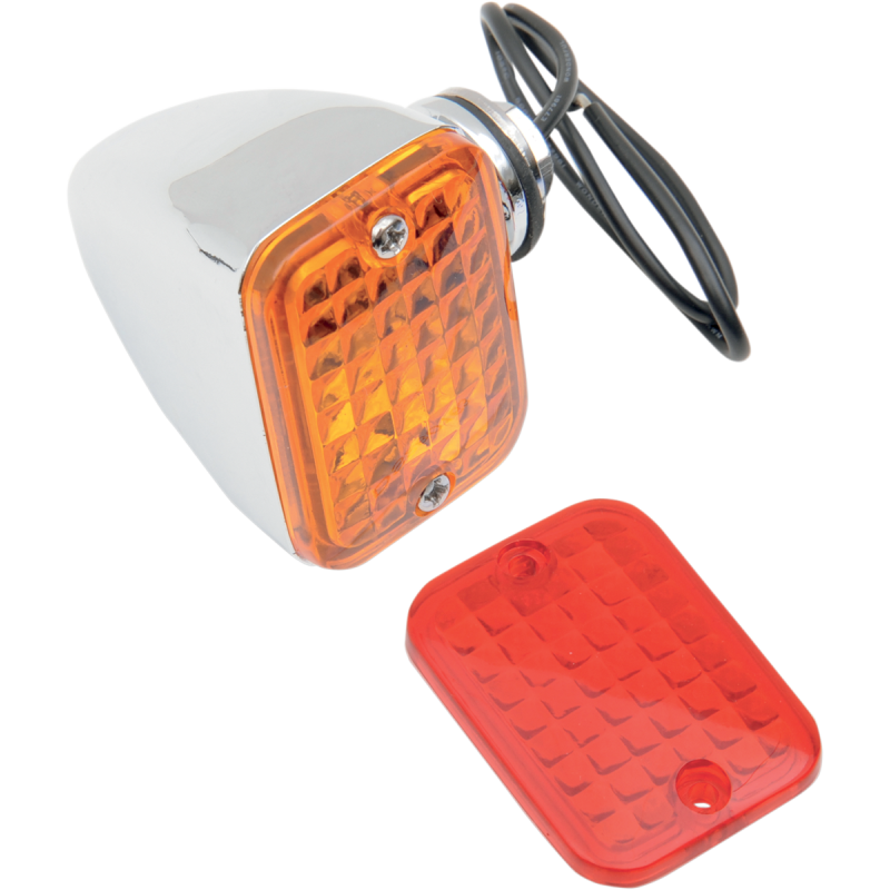 Rectangular Mini Marker Light - w/ Single-Filament Bulb