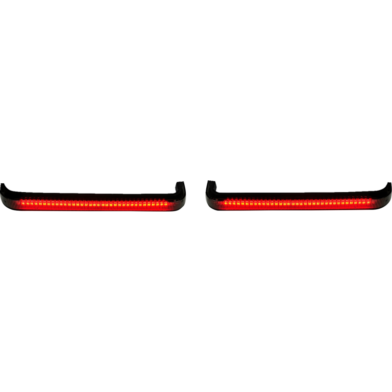 Low-Profile Bagz - Smoked lens/red turn signals (Sequential)