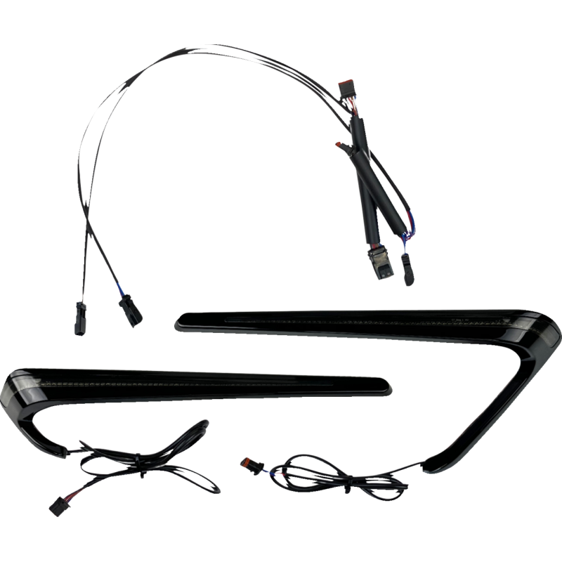 Saddlebag LED Lights - Smoke Lens