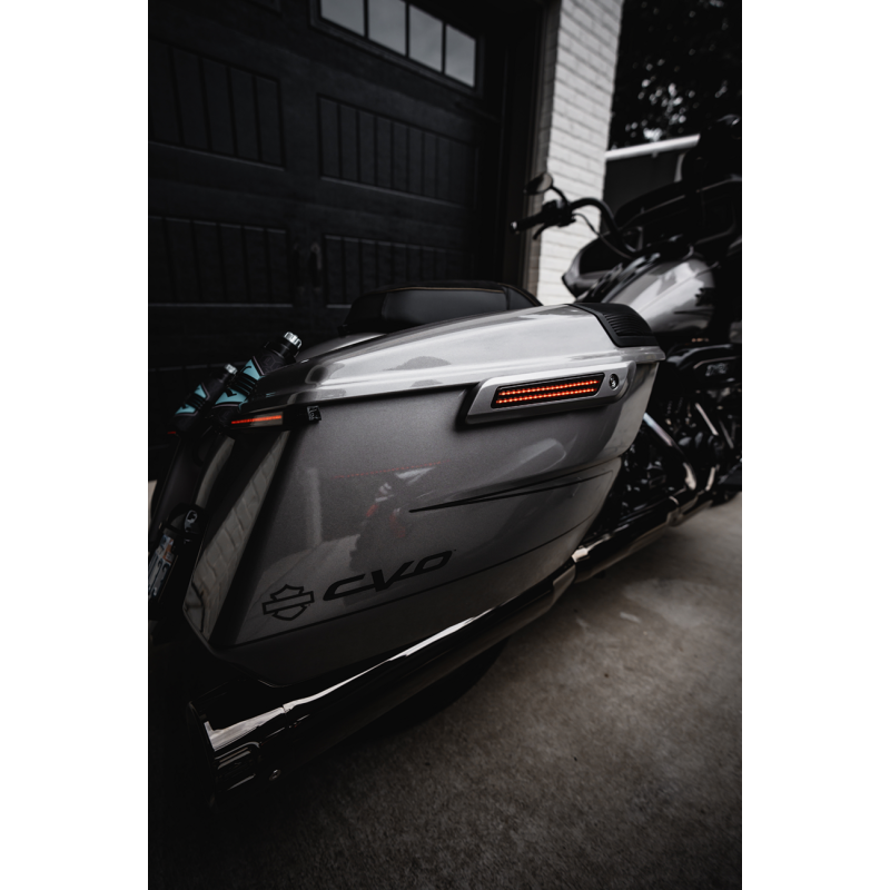 Dual Color LED Saddlebag Latch Lightz - Smoke