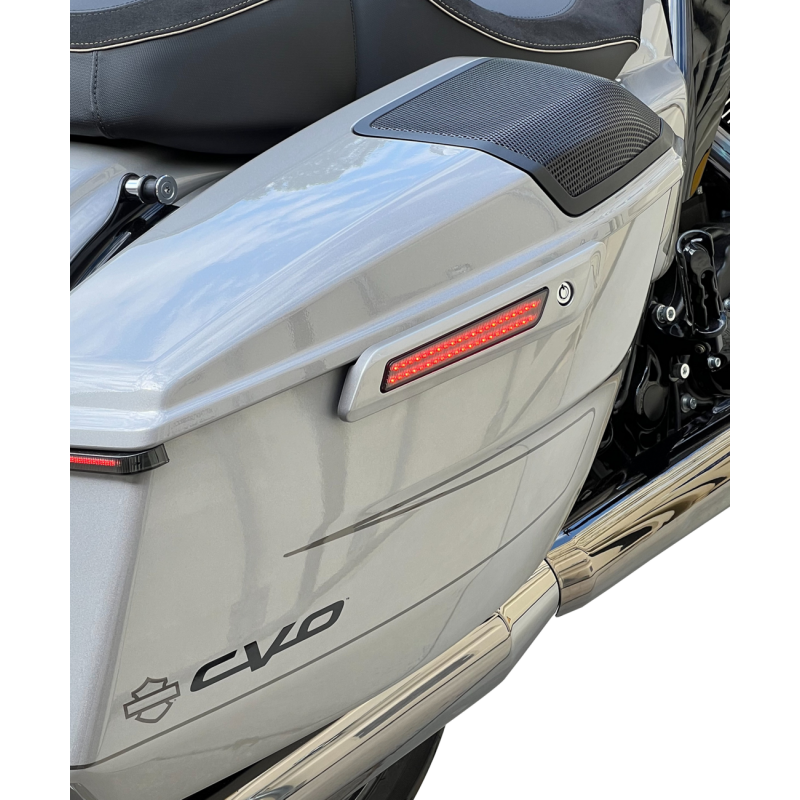 Dual Color LED Saddlebag Latch Lightz - Smoke