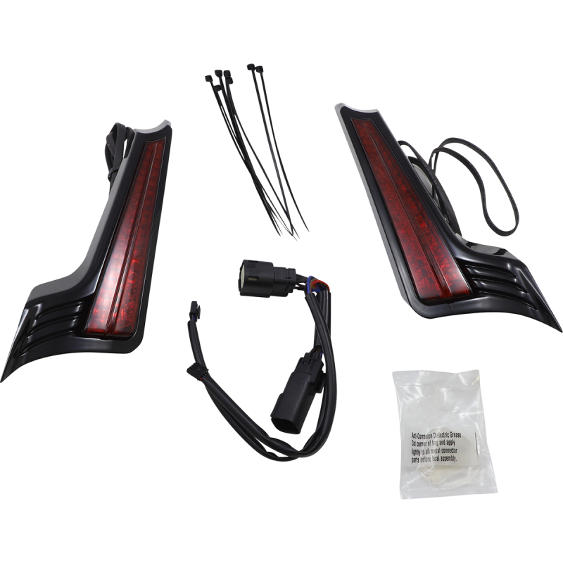 Filler Panel Lights Black/Red/Red