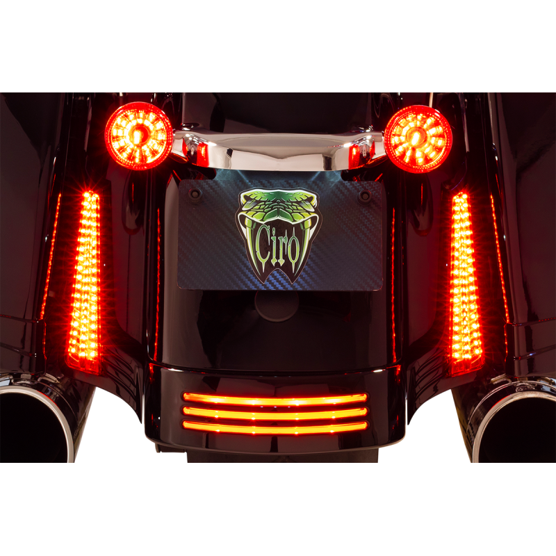 Filler Panel Lights Black/Red/Red