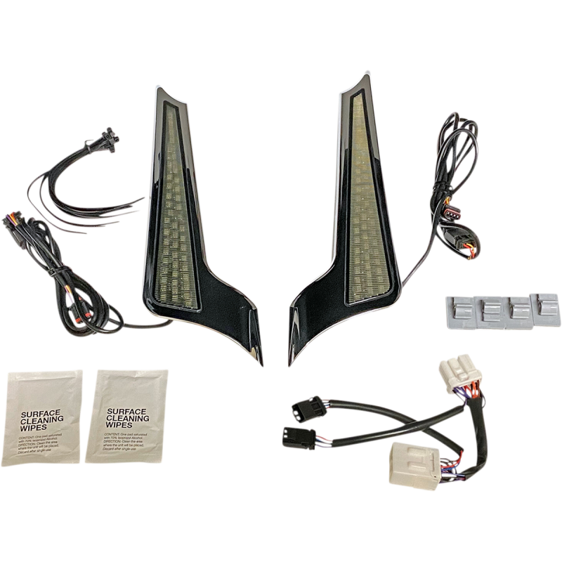 Dual Color Fascia LED Chrome