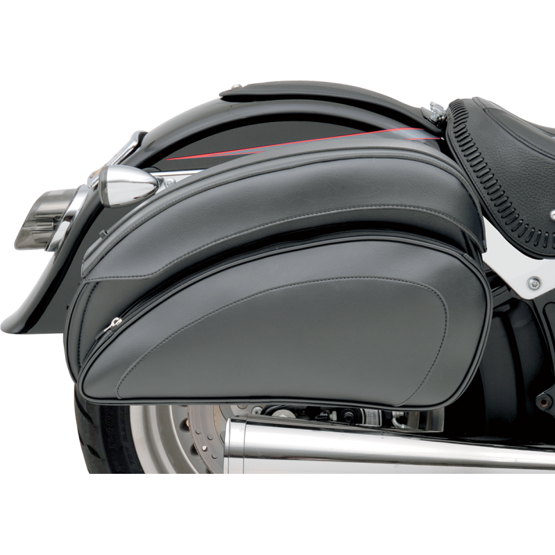 Cruis'n deluxe saddlebag set with hard mount hardware