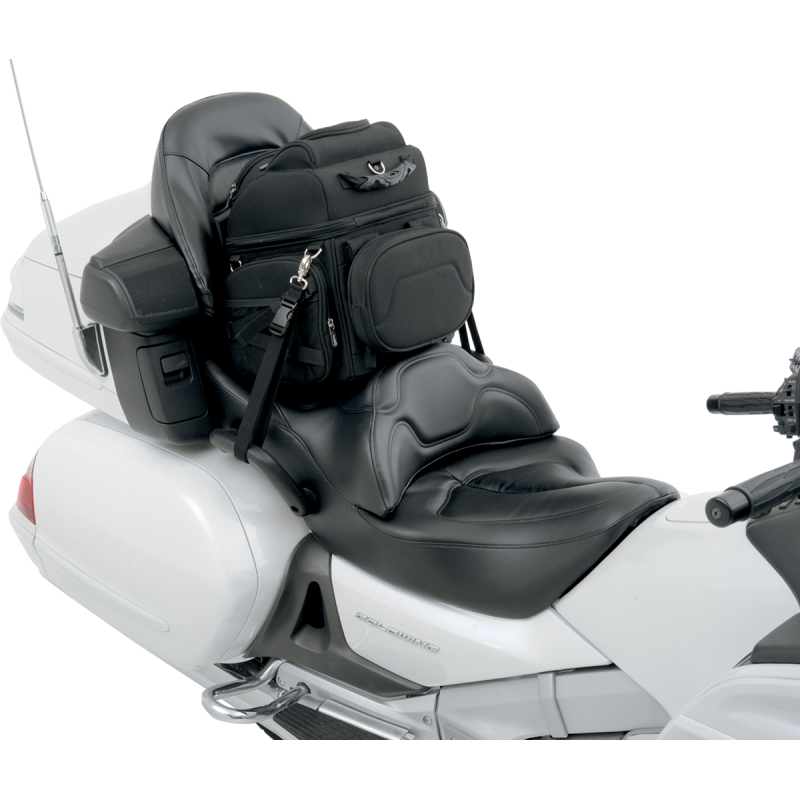 Saddlemen BR1800EX/S & BR3400EX/S Combination Backrest, Seat and Sissy Bar Bag