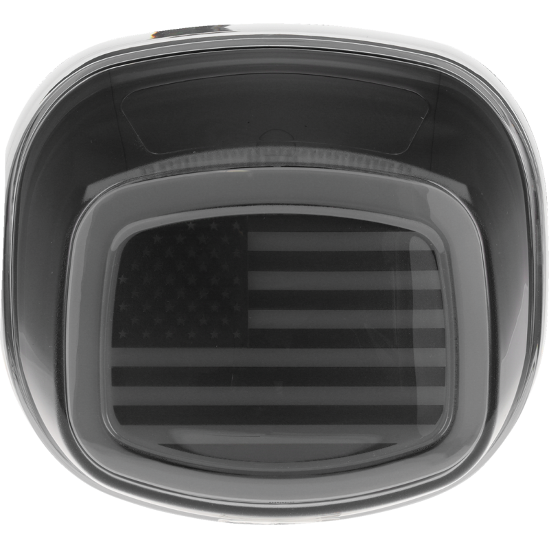 Tracer US Flag Taillight w/o Window Smoke