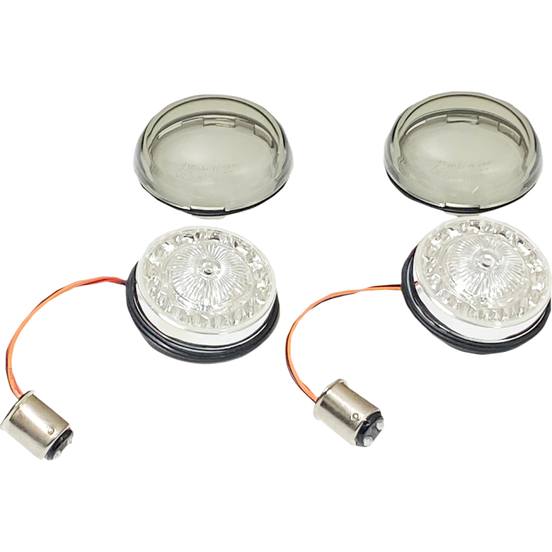 Custom Dynamics ProBEAM Rear 1157 Red Ring LED Turn Signal Inserts