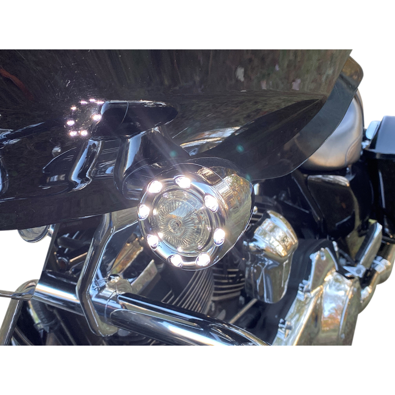 ProBEAM Front Bullet Ringz Chrome (1157)