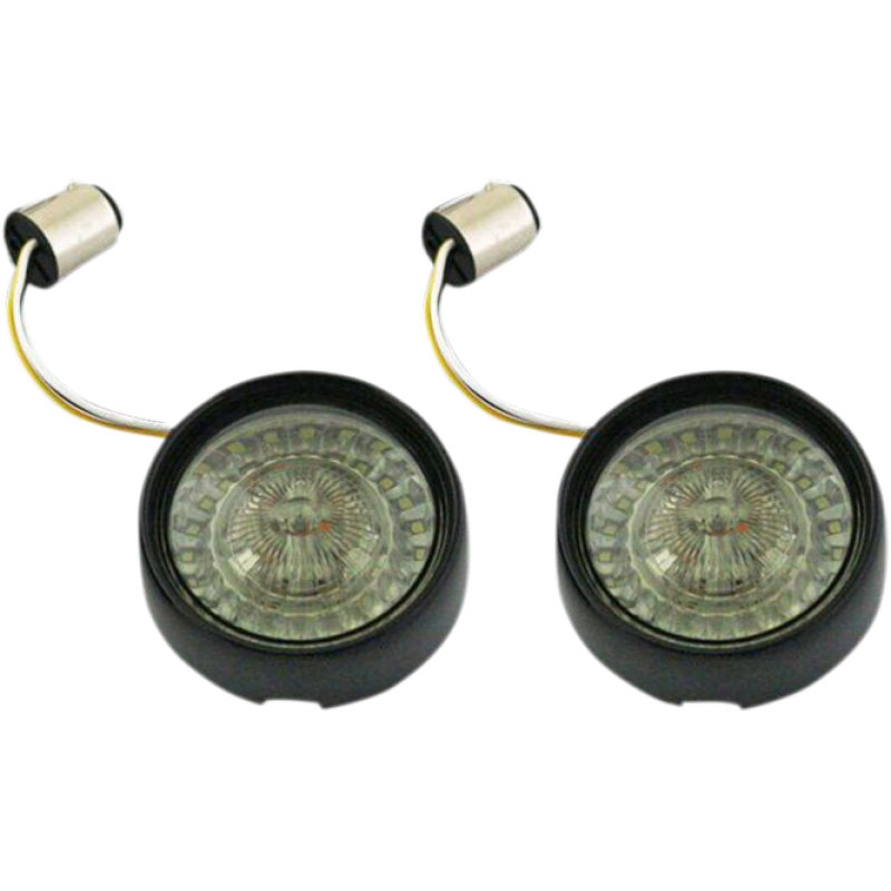 Custom Dynamics ProBEAM Bullet Bezel Front Turn Signal Inserts