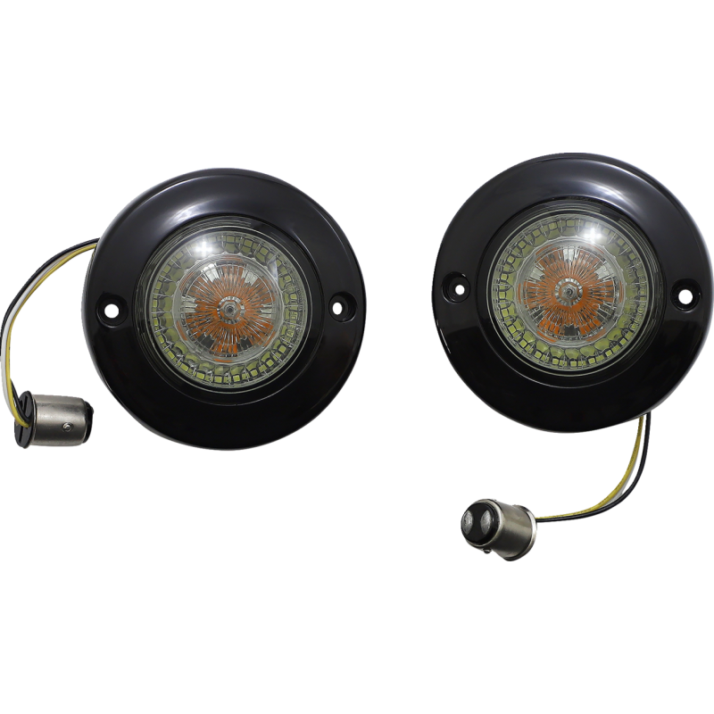 ProBEAM Flat Bezel Dynamic Ringz LED Turn Signal Inserts