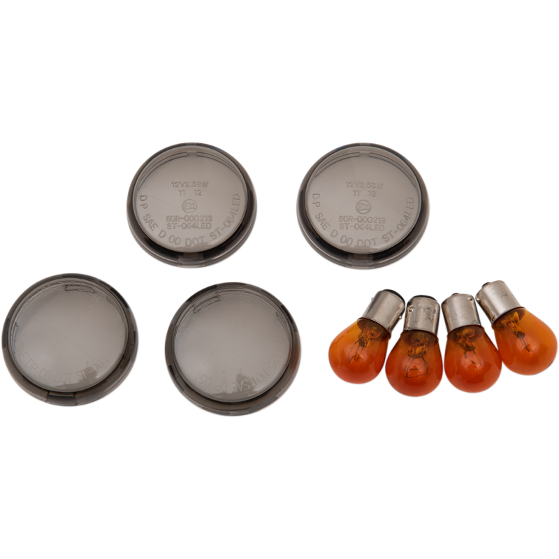 Drag Specialties Smoke Turn Signal Lens Kits