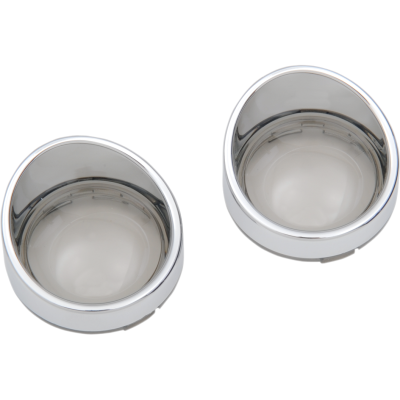 Visor-Style Bezel Translucent Smoke