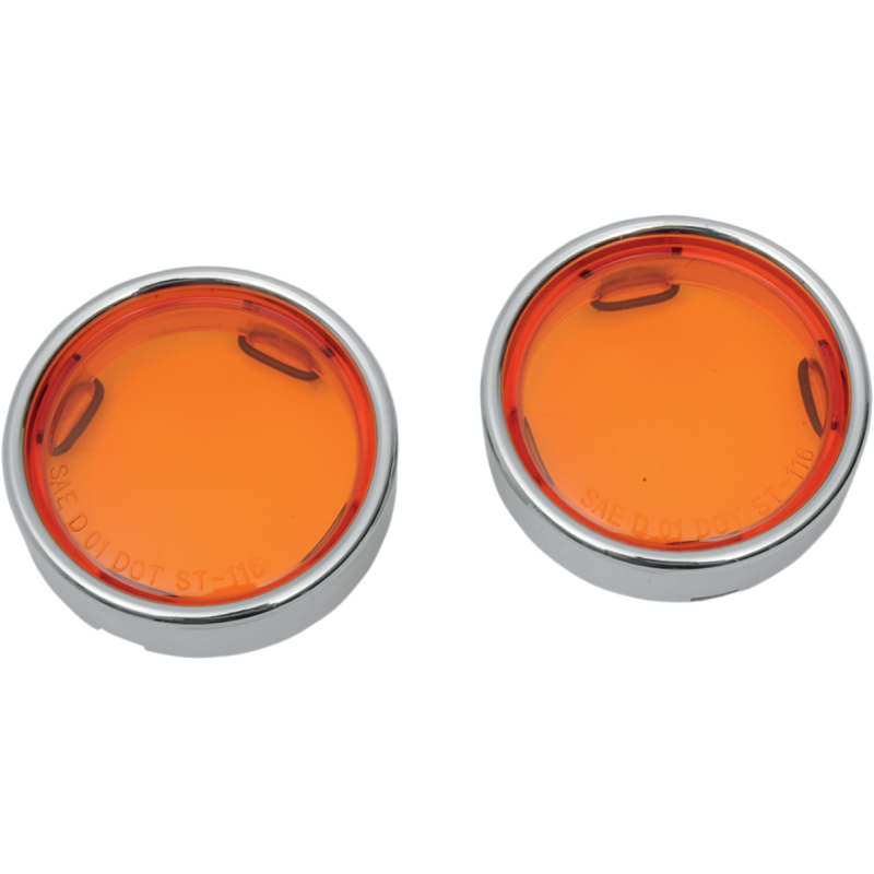 Deuce-Style Deep-Dish Bezel Amber