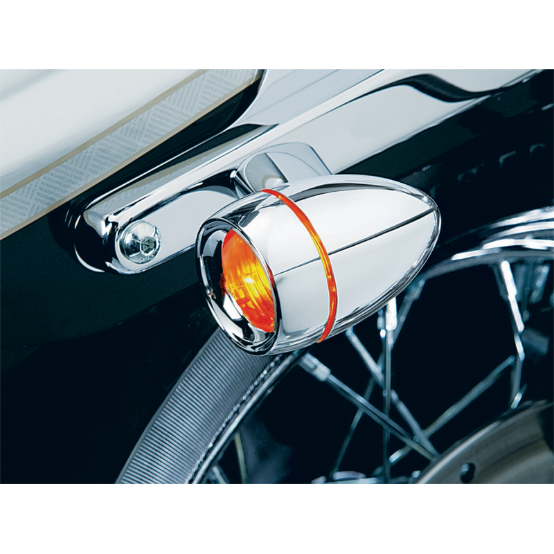 Deep-Dish Bezel with Lens - Amber