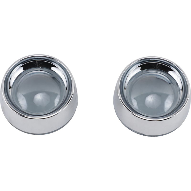 Deep-Dish Bezel with Lens - Smoke