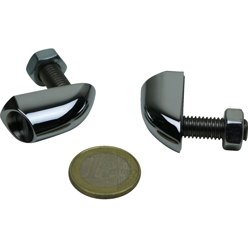 Neowise 3-1 Bullet Rear Indicators Smooth Chrome