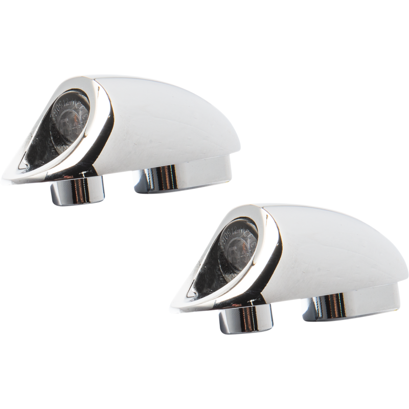Neowise 3-1 Mini Fender Strut LED Indicators Chrome