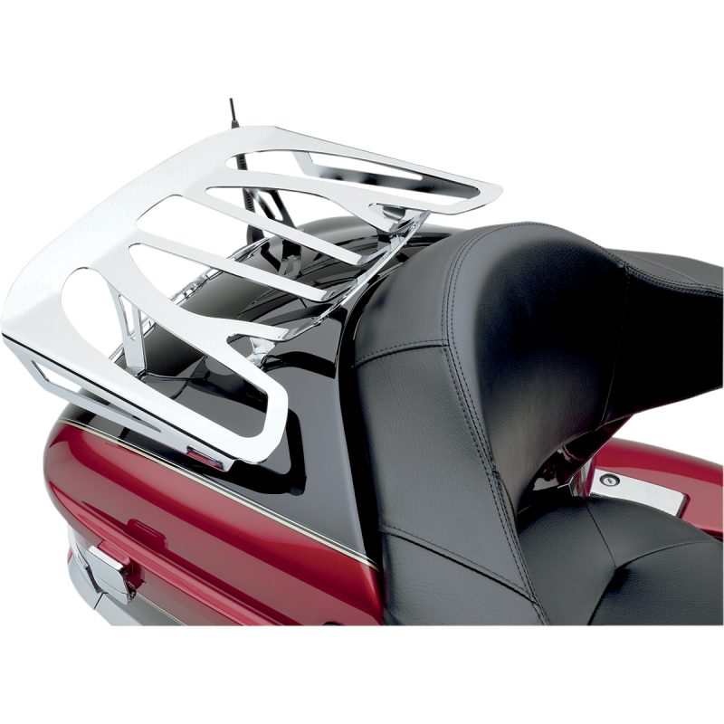 Solo Luggage Rack, Formed, Mirror Chrome