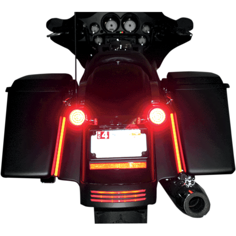 Red Plasma Rods 8 Inch (Pair)