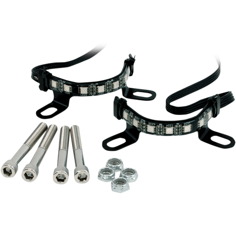 Kuryakyn Shock & Awe LED Fork Mounted Illuminators