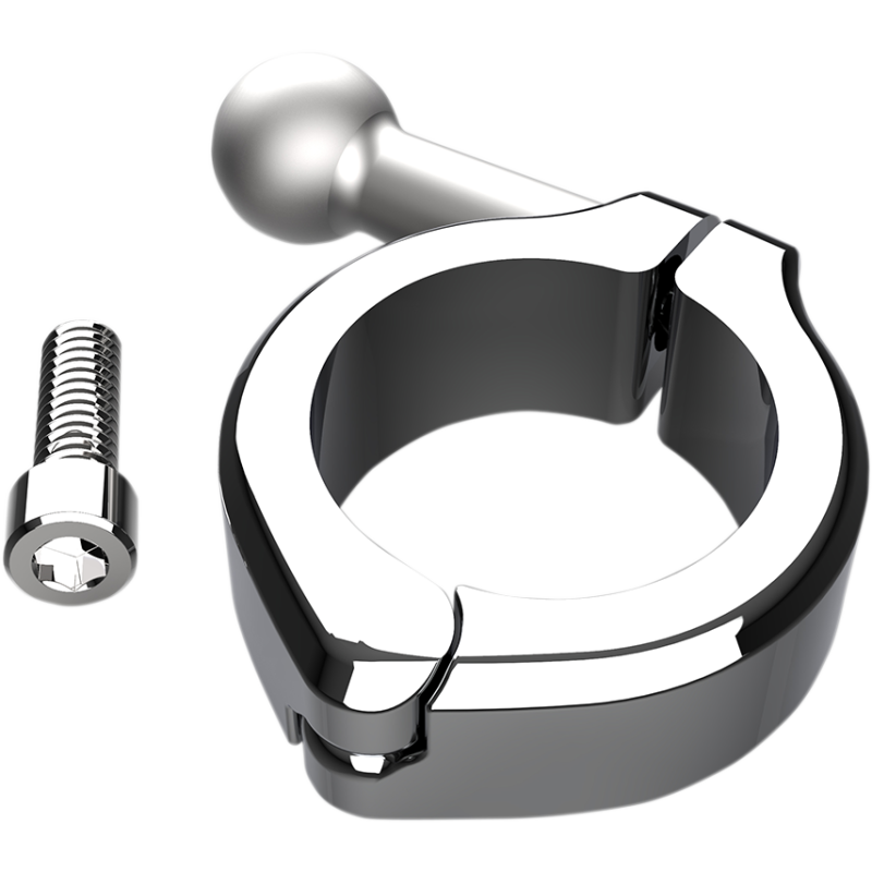 Gen 1 Aluminum Clamp for 1 1/4" Round Bars, Chrome