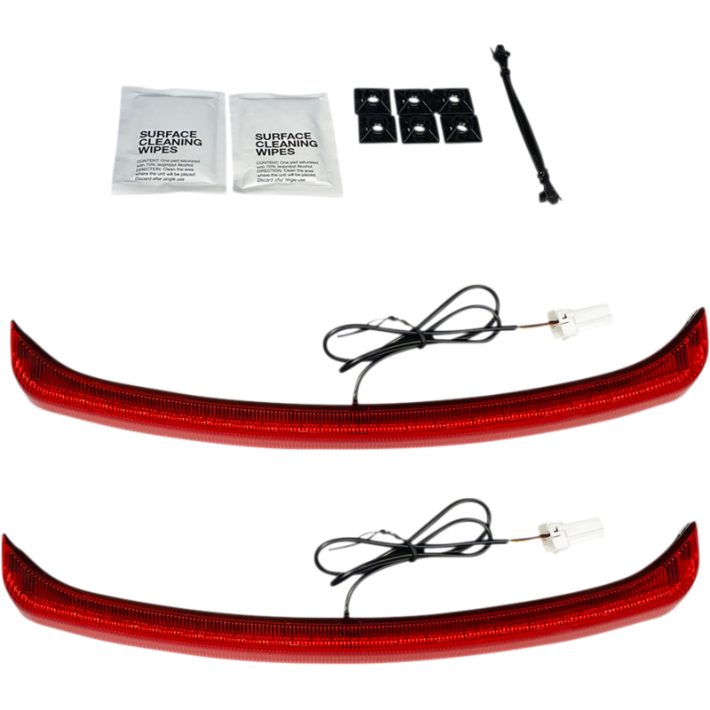 Custom Dynamics Low-Profile Fender Lights for TriGlide