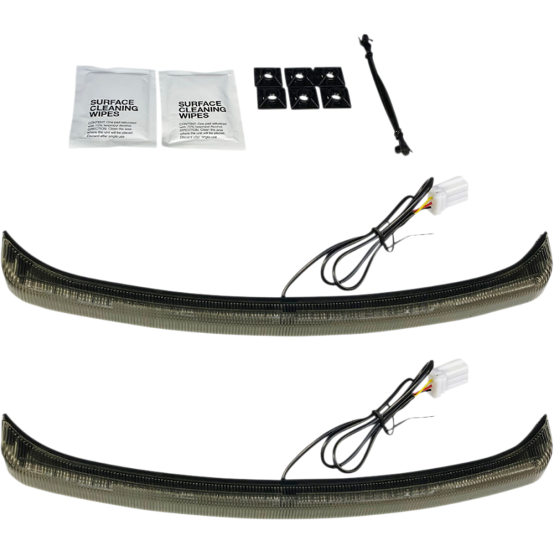 Low-Profile Fender Light Smoke Lens