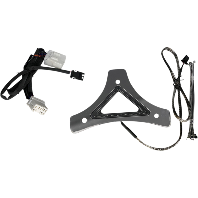 Run/Brake Backrest LED Light Chrome