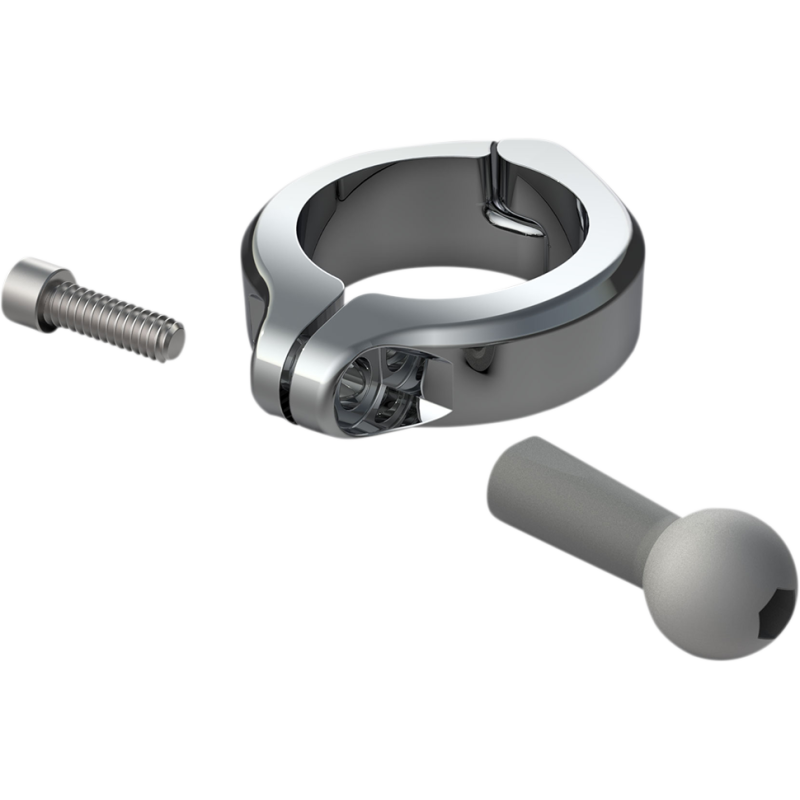 Gen 1 Aluminum Clamp for 1 1/2" Round Bars, Chrome