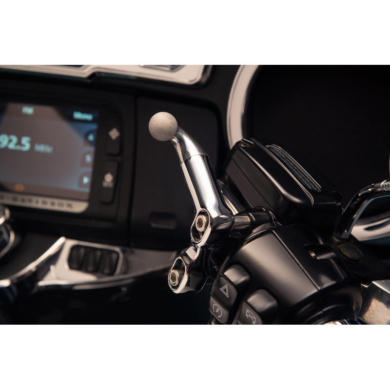 Offset Perch Mount, Chrome