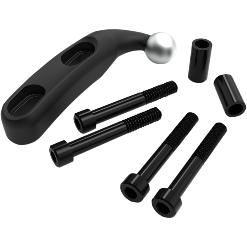 Adjustable Black Brake/Clutch Perch Mount