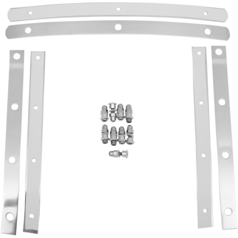 Windshield Straps Polished Stainless Steel