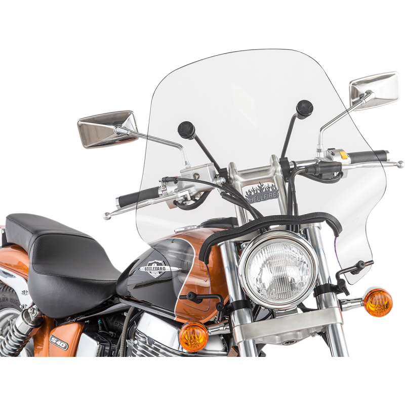 Hellfire Cruiser Shield Clear 17" H x 19" W