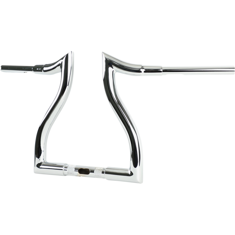Chrome 12" End Rise 1 1/2" Hammerhead Handlebar