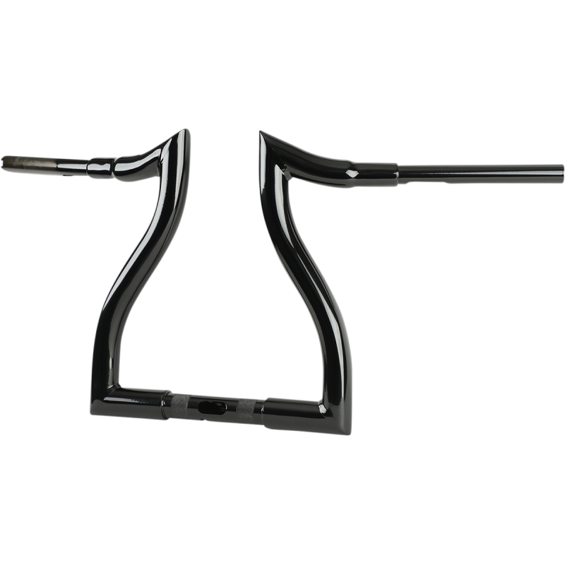 Black 12" End Rise 1 1/2" Hammerhead Handlebar