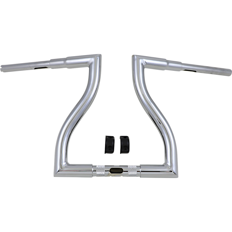 Chrome 14" End Rise 1 1/2" Thresher Handlebar