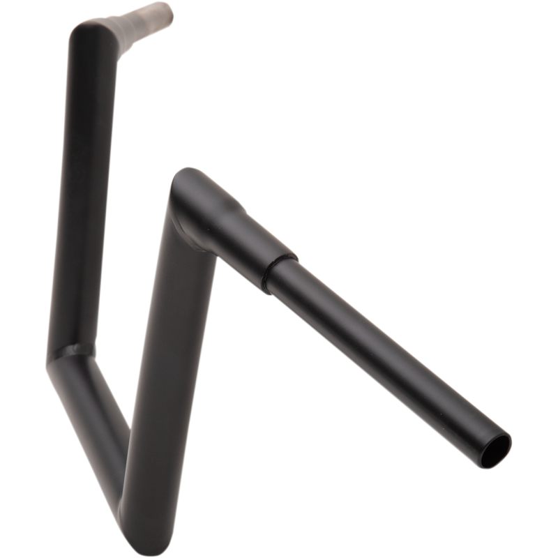 1 1/2" Strip Handlebar - Flat Black, 10" End Rise