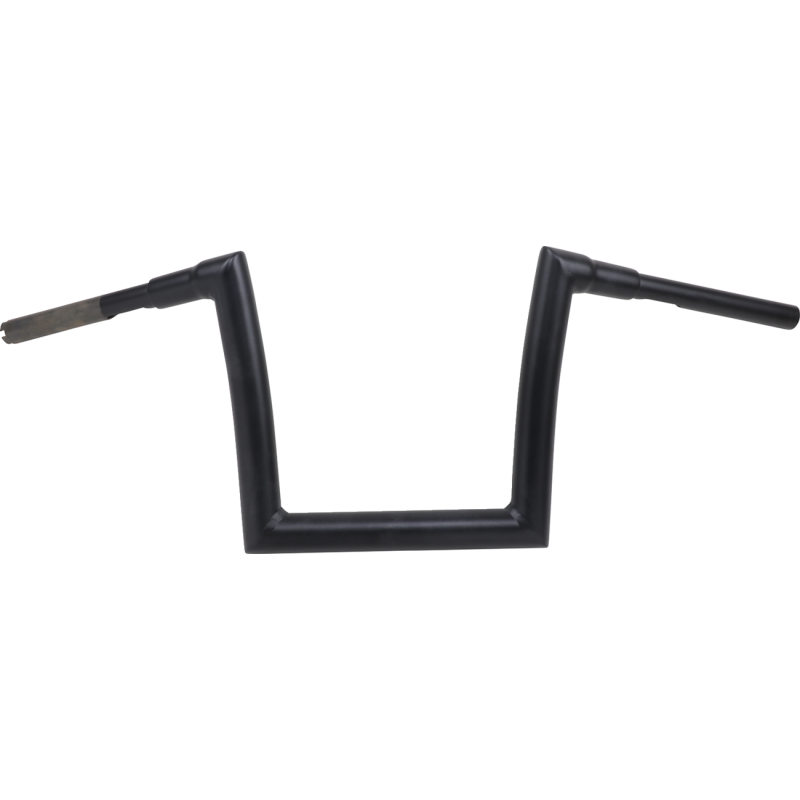 1 1/2" Strip Handlebar - Flat Black, 10" End Rise