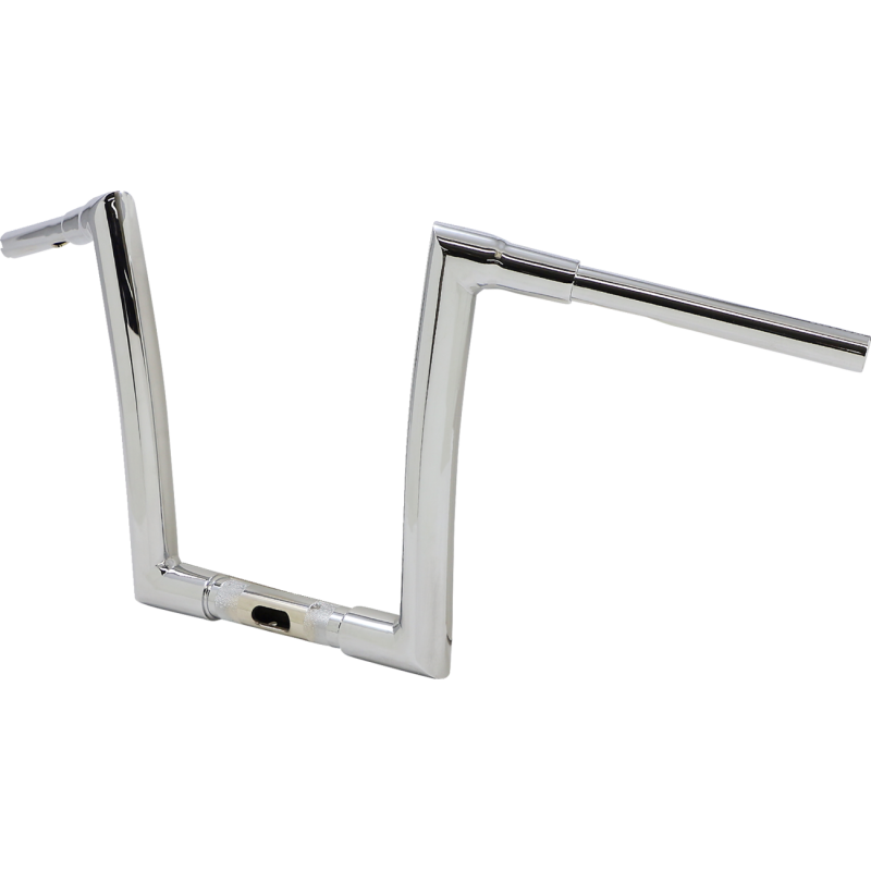 1 1/2" Strip Handlebar - Chrome, 12" End Rise
