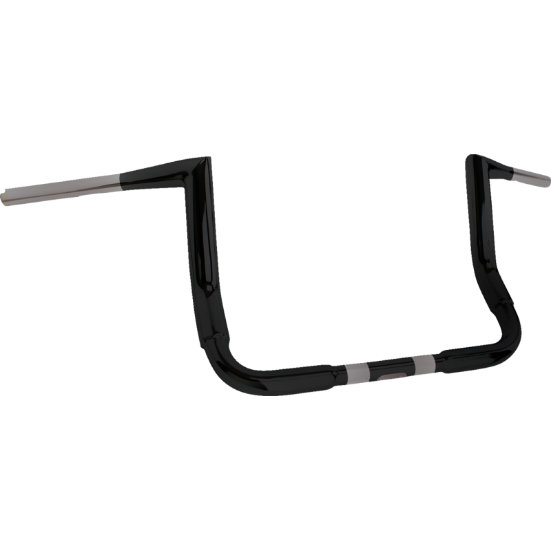 1 1/2" Buck 50 Handlebar - Gloss Black, 9 3/4" End Rise