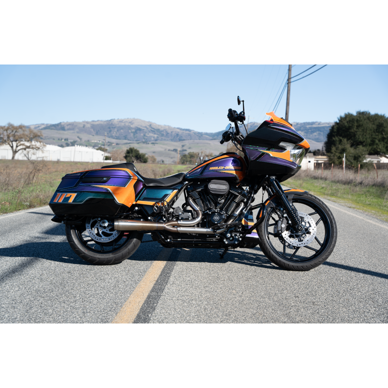 1 1/2" Super Fat Flowbar Handlebar - Black, 12 1/2" End Rise