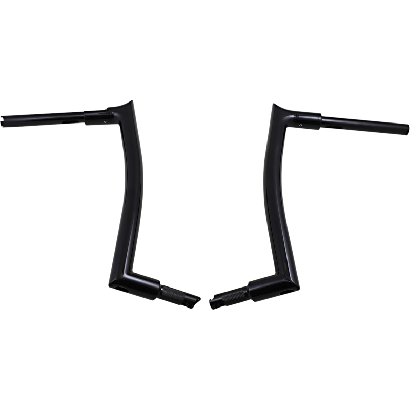 EZ Install Pointed Top Handlebar - Black, 16” Rise