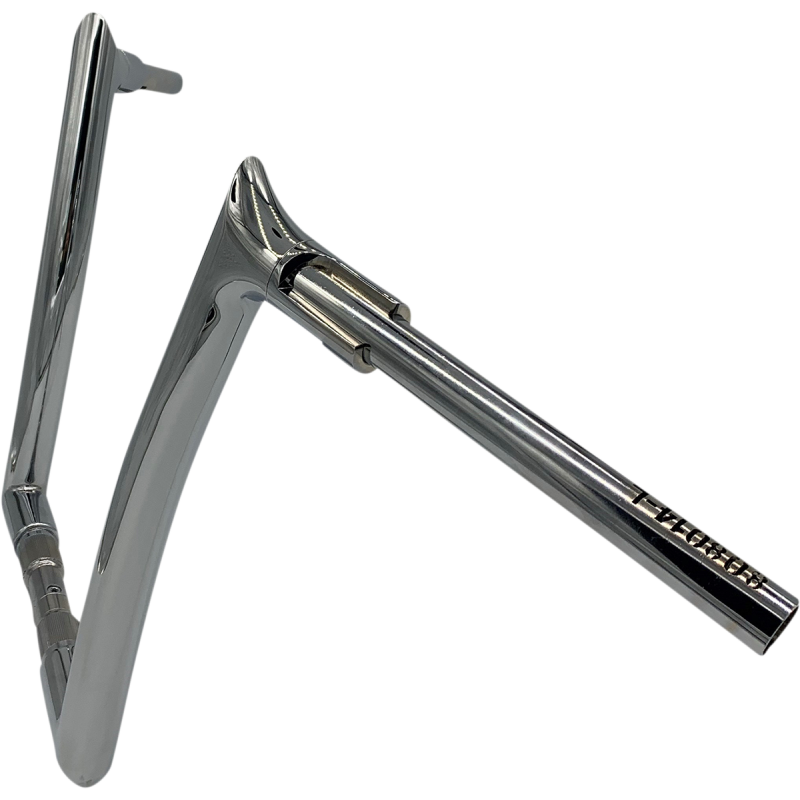 EZ Install Pointed Top Handlebar - Chrome, 14” Rise